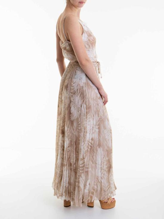 24FW 에르마노 설비노 미디 원피스 D44EQ015EB2MF183 Beige - ERMANNO SCERVINO