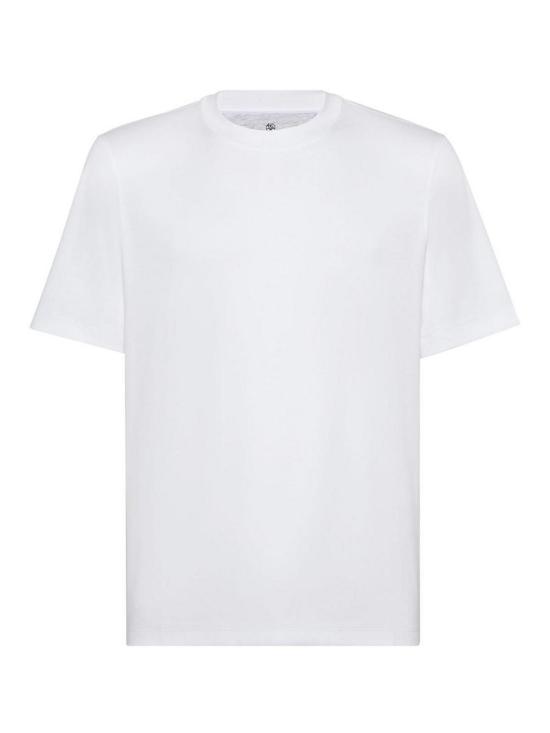  브루넬로 쿠치넬리 반팔 티셔츠 M0B131308C6159 White