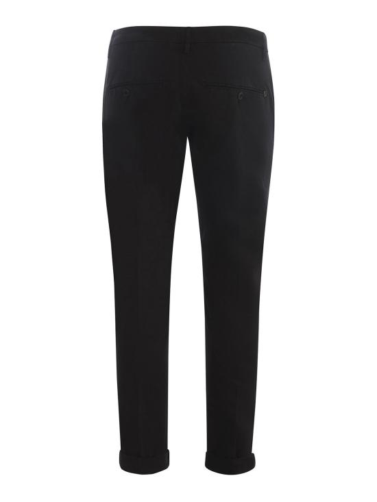  돈답 스트레이트 팬츠 UP235GSE046PTD999 Black - DONDUP