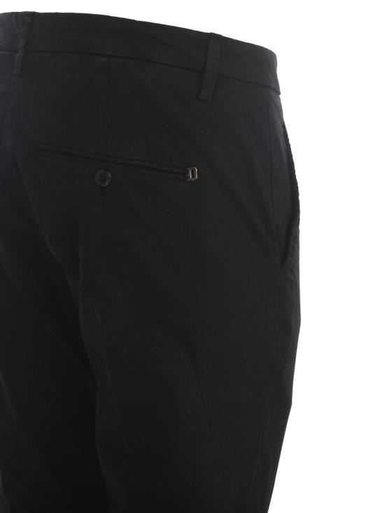  돈답 스트레이트 팬츠 UP235GSE046PTD999 Black - DONDUP