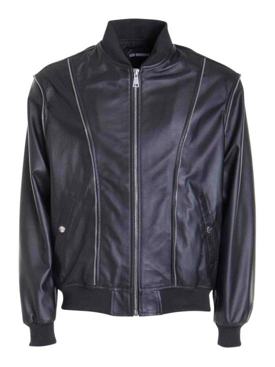  레스옴므 가죽 자켓 LCL1000149A9000 Black