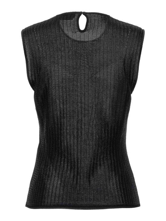  알렉산더 맥퀸 민소매 티셔츠 791074Q1A9N1013 Black - ALEXANDER MCQUEEN