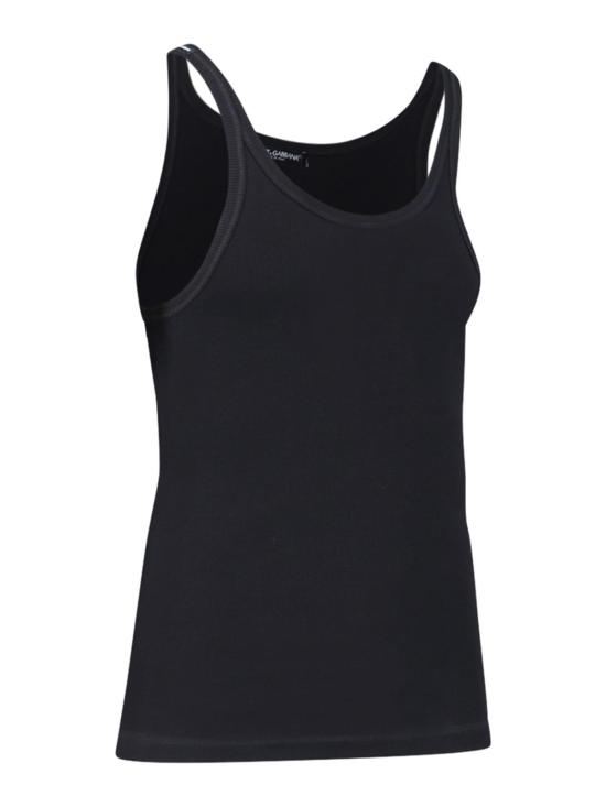  돌체앤가바나 민소매 티셔츠 G8PA8TFU7AVN0000 Black - DOLCE & GABBANA