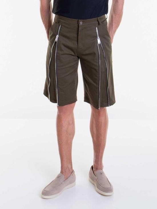  레스옴므 숏팬츠 LCP3001336U3100 Green - LES HOMMES