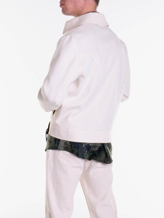  로베르토 카발리 자켓 SRT467FN06400004 White - ROBERTO CAVALLI