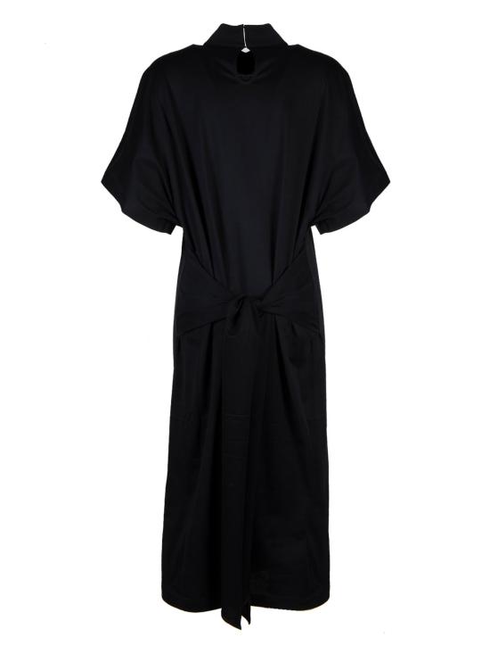  칼라거펠트 미디 원피스 231W1353999 Black - KARL LAGERFELD