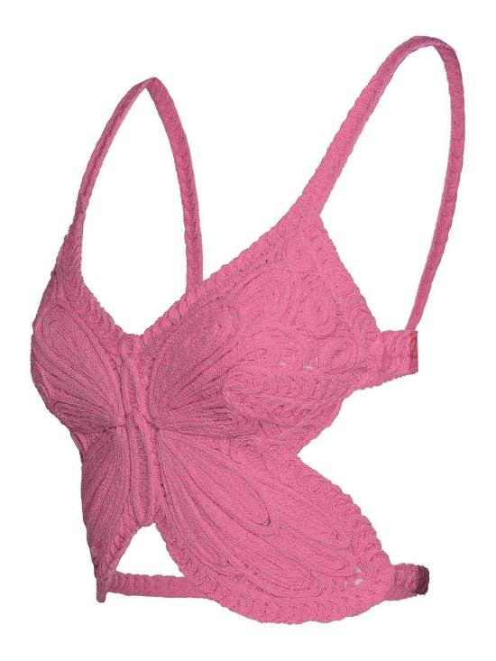  블루마린 민소매 티셔츠 2M454AN0731 Pink - BLUMARINE