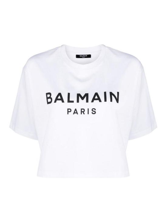 25FW 발망 반팔 티셔츠 BF1EE020BB02GAB White