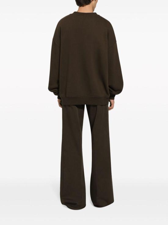 24FW 돌체앤가바나 긴팔 티셔츠 G9AQVTHU7PPM3977 Brown - DOLCE & GABBANA