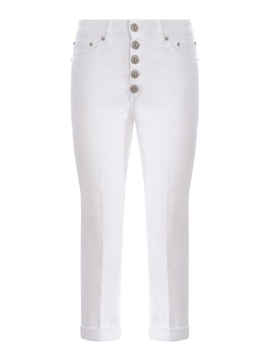 25SS 돈답 스트레이트 팬츠 DP268BBS0030PTD000 White