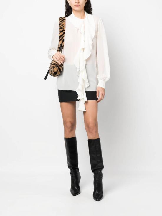  돌체앤가바나 블라우스 F779KTFU1ARW0001 WHITE - DOLCE & GABBANA