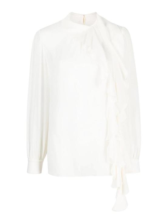  돌체앤가바나 블라우스 F779KTFU1ARW0001 WHITE