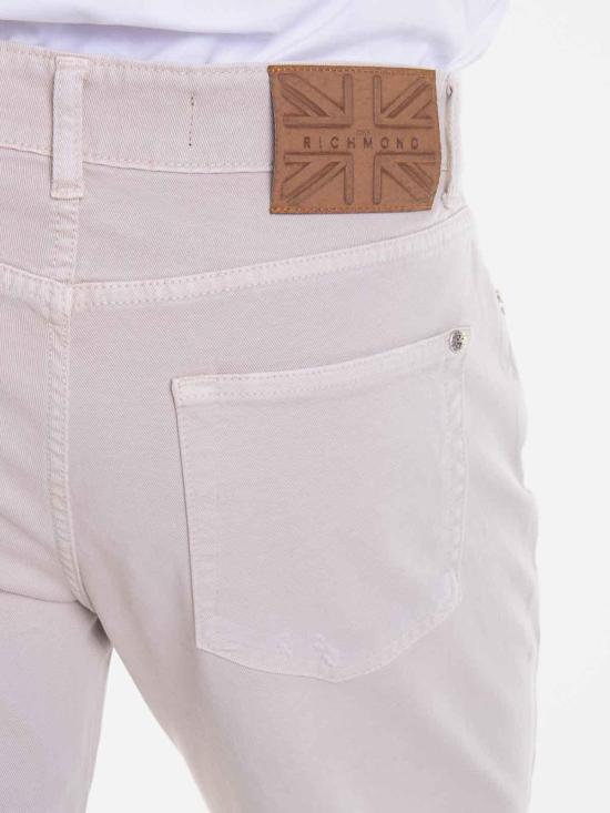  존 리치몬드 스트레이트 팬츠 RMP24121JEPGDENIMBONE Beige - JOHN RICHMOND