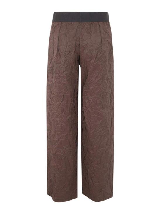  마리아 칼데라라 스트레이트 팬츠 Q364W8 Brown - MARIA CALDERARA