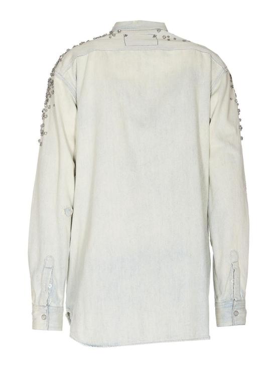  골든구스 셔츠 GWP00589P00062750100 Blue - GOLDEN GOOSE