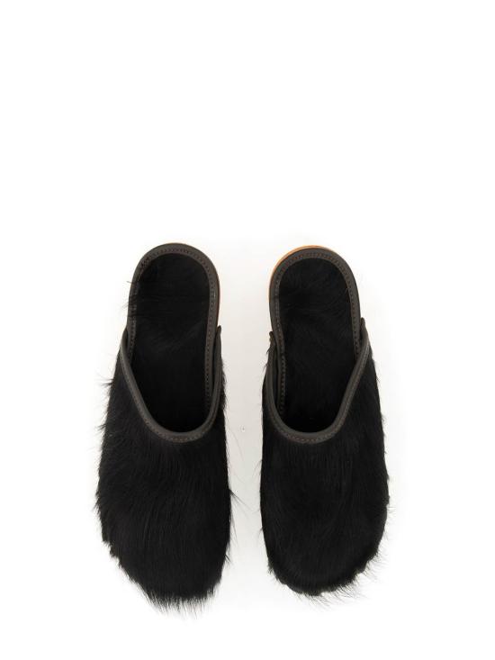  제지아 뮬/슬리퍼 NORMAVA1BROWNFUR Black - JEJIA