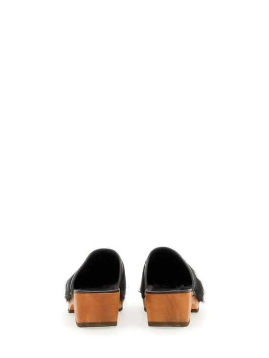  제지아 뮬/슬리퍼 NORMAVA1BROWNFUR Black - JEJIA