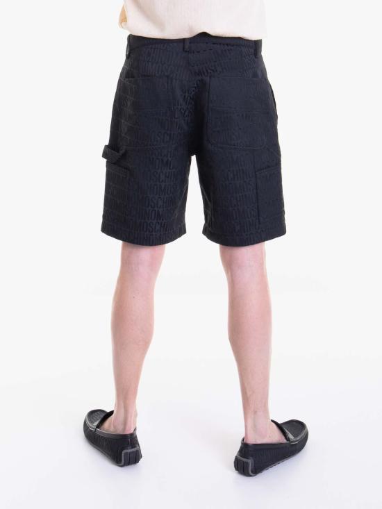  모스키노 숏팬츠 031326150555 Black - MOSCHINO