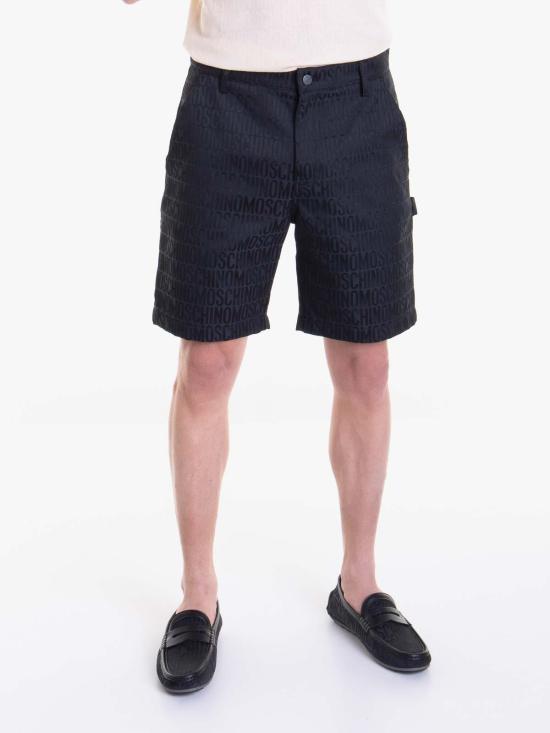  모스키노 숏팬츠 031326150555 Black - MOSCHINO