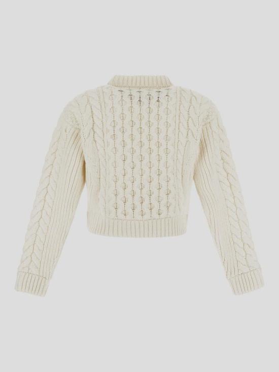  파투 스웨터 KN1388064009A White - PATOU