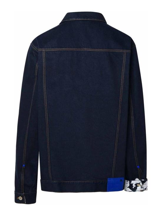 24FW 버버리 데님 자켓 8080770 Blue - BURBERRY