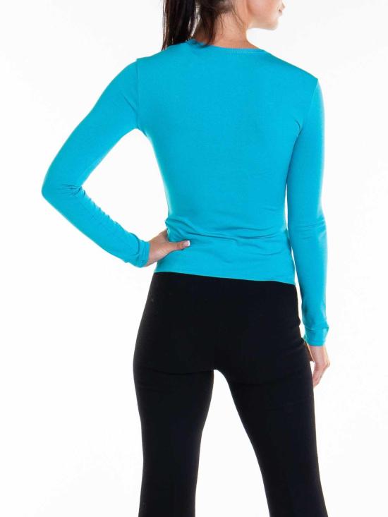  로베르토 카발리 긴팔 티셔츠 RKM606MG01104048 Light Blue - ROBERTO CAVALLI