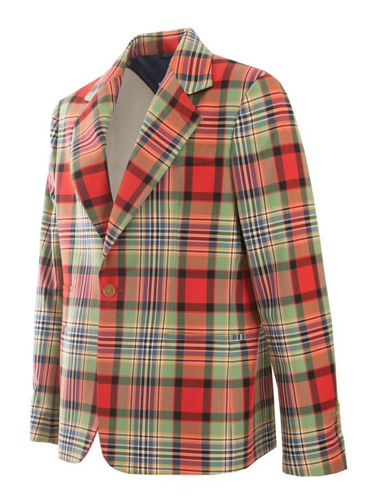  비비안웨스트우드 수트 자켓 2301000AW007JTARTAN Multicolour - VIVIENNE WESTWOOD