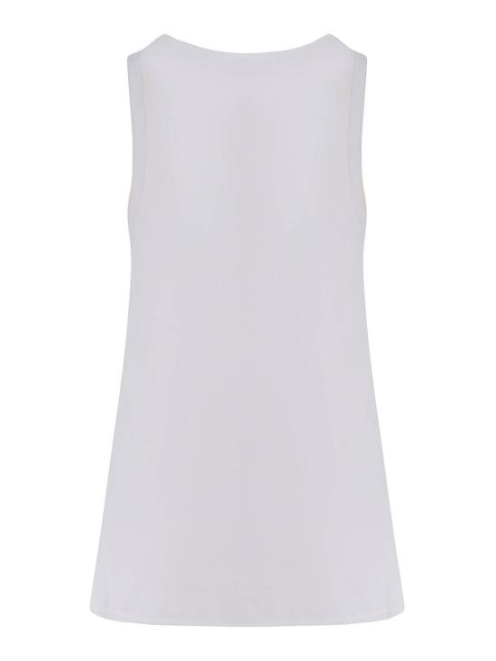 24FW 피오루찌 민소매 티셔츠 W01FPTTA100CJ01WH01 White - FIORUCCI