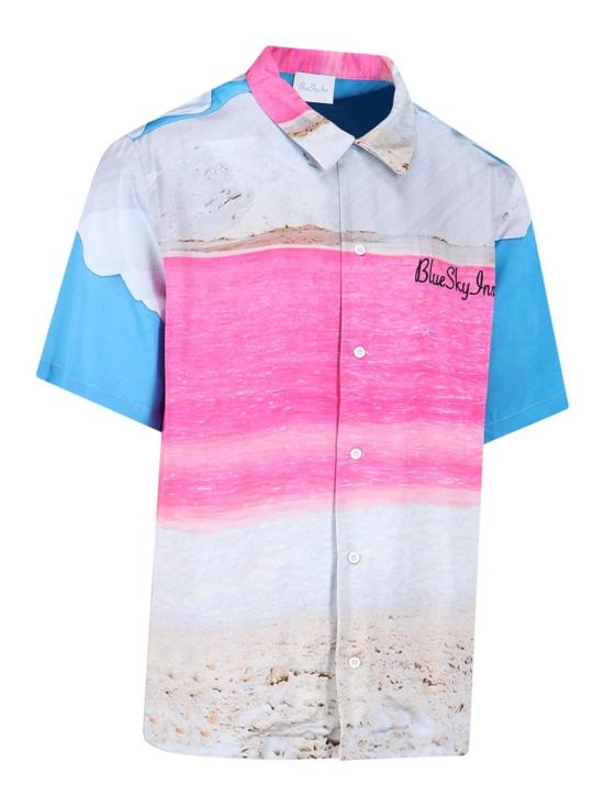  블루스카이인 반팔 셔츠 BS2302SH034SALT Multicolour - BLUE SKY INN