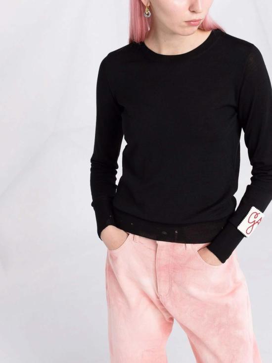  골든구스 탑 GWP00952P00066590100 Black - GOLDEN GOOSE