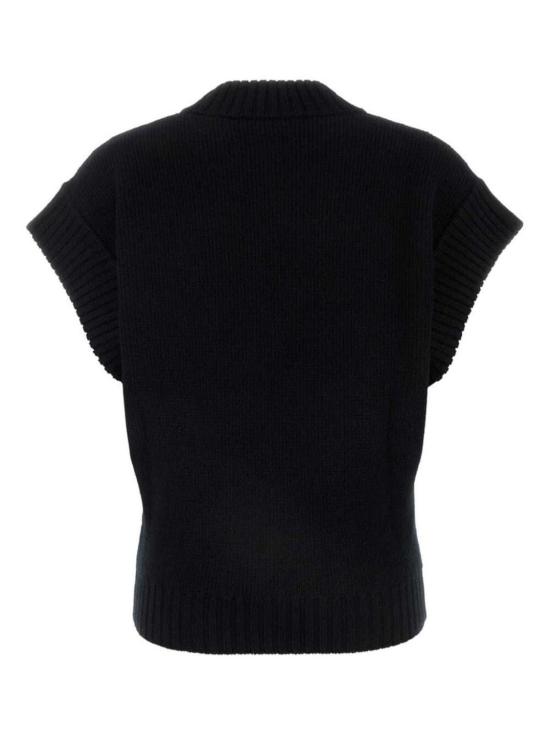 25FW 보테가베네타 탑 804794V4PA01000 Black - BOTTEGA VENETA