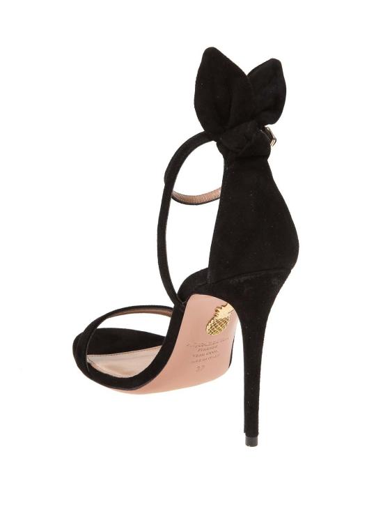  아쿠아주라 보타이 105mm DENHIGS0SUE000 BLACK - AQUAZZURA