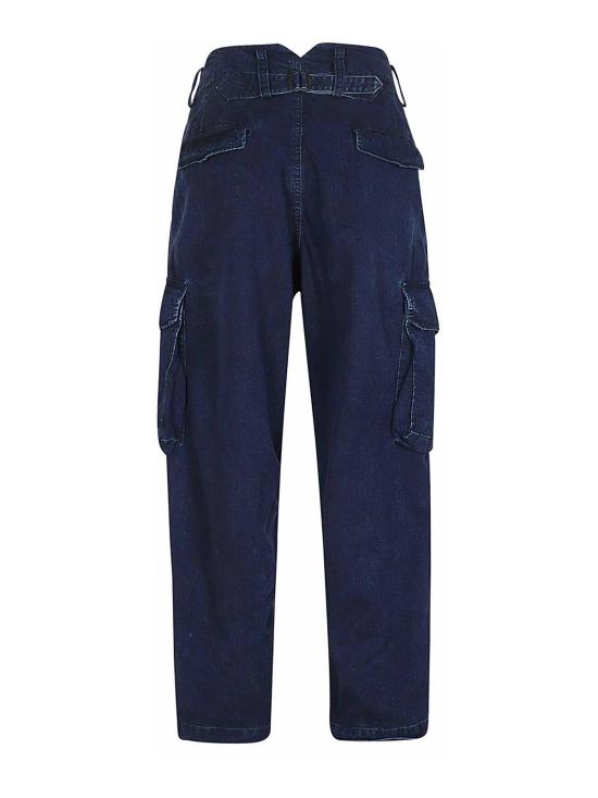 26SS 요지 야마모토 스트레이트 팬츠 YOP022061 Medium Wash - YOHJI YAMAMOTO