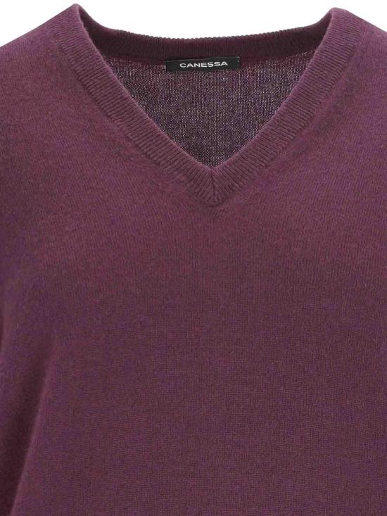  카네사 긴팔 티셔츠 NWKV008FK0001712 Purple - CANESSA