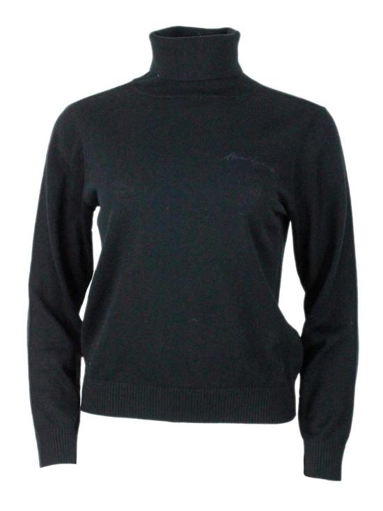  알마니 터틀넥 6DYM1KYME3Z1200 Black