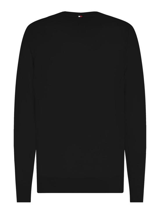  타미힐피거 긴팔 티셔츠 MW0MW33128BDS Black - TOMMY HILFIGER