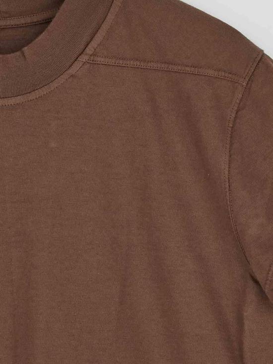  릭 오웬스 반팔 티셔츠 DS02D2208RN83 Brown - RICK OWENS