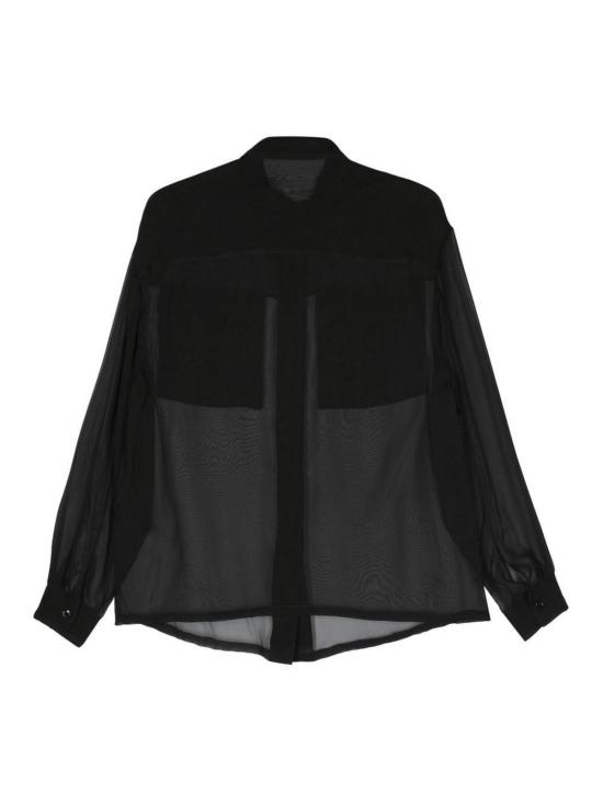  생로랑 셔츠 788262Y115W1000 BLACK - SAINT LAURENT