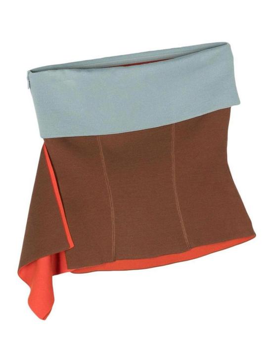 24FW 펜디 민소매 티셔츠 FZXB21ARV7F1P2D Blue - FENDI