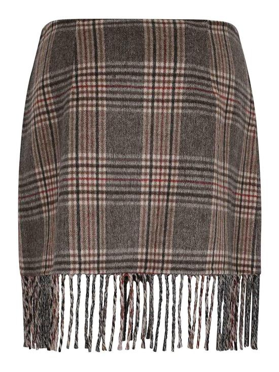  파로쉬 숏 스커트 D620651LANDER808 Brown - PAROSH