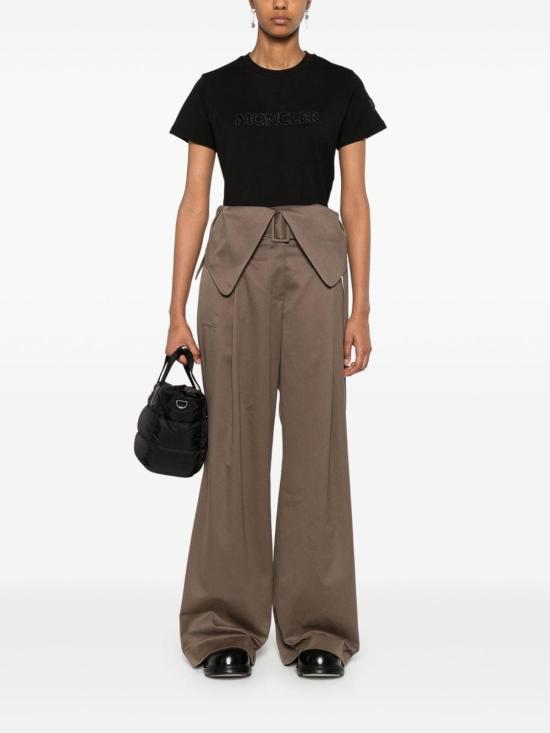 25FW 몽클레어 반팔 티셔츠 J20938C0002189AIJ999 Black - MONCLER