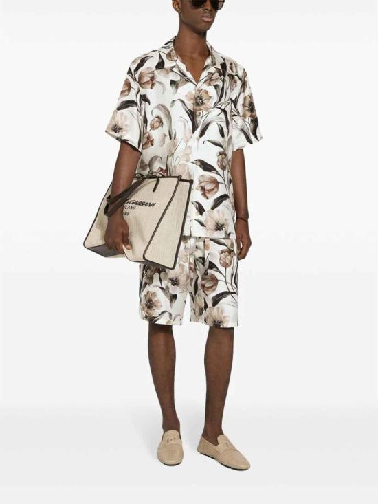 25FW 돌체앤가바나 숏팬츠 GV37ATIS1UWHA5BW White - DOLCE & GABBANA