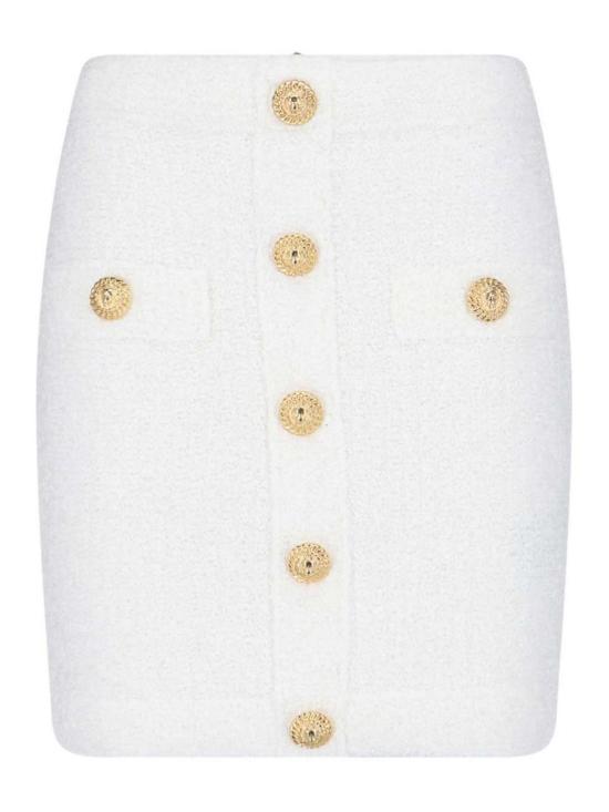 25FW 발망 숏 스커트 DF1LB292KH100FA White