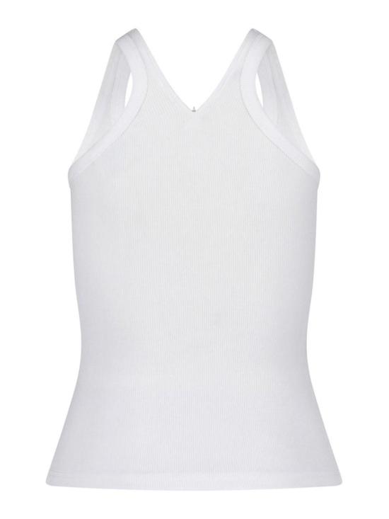  쿠레쥬 민소매 티셔츠 324JDE079JS01210001 White - COURREGES