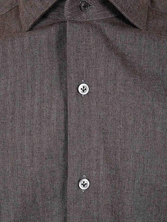  발바 긴팔 셔츠 K1U13P0144028U0005 Brown - BARBA