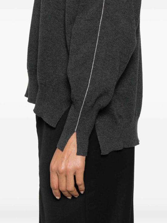  브루넬로 쿠치넬리 터틀넥 M12191914C2803 Black - BRUNELLO CUCINELLI