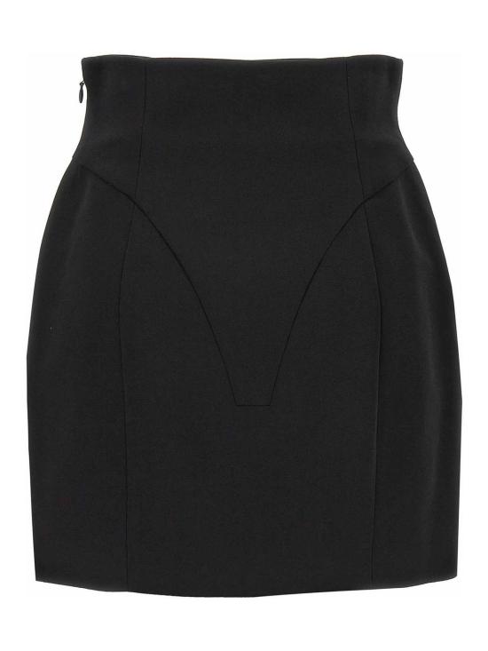  발망 숏 원피스 DF1LA465VB000PA Black - BALMAIN