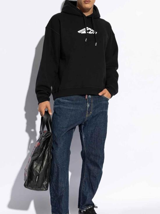  디스퀘어드2 후드 티셔츠 S79GU0137D25007900 Black - DSQUARED2