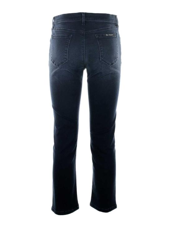  리하쉬 스트레이트 팬츠 PANT15A12858BLBK Blue - RE-HASH