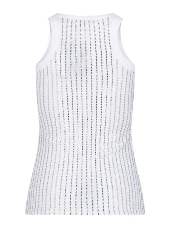 25FW 디 아티코 민소매 티셔츠 247WCT276J050R480 White - THE ATTICO